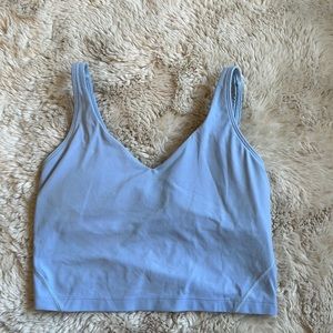 Light blue/purple lululemon align tank!